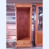 Tủ treo quần áo phong cách cổ điển châu Âu gỗ gõ đỏ