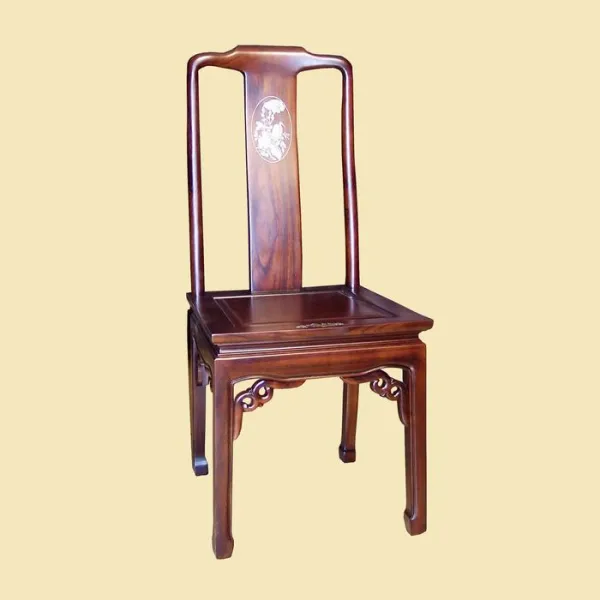 Ghế không tay phong cách Á Đông gỗ chiu liu (muồng đen, chiêu liêu) mẫu Kendo