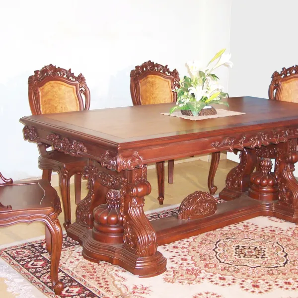Ghế không tay cổ điển gỗ hương lưng nu nguyên tấm mẫu Alexander