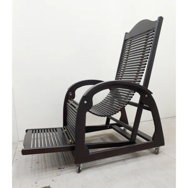 Ghế dây nằm thư giãn gỗ chiu liu (muồng đen, chiêu liêu)