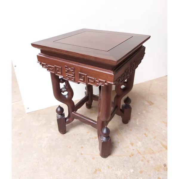 Salon gỗ phong cách Á Đông 7 món gỗ chiu liu (muồng đen, chiêu liêu) mẫu Tường An