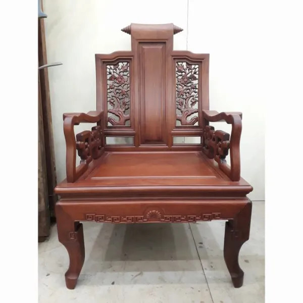 Salon gỗ phong cách Á Đông 6 món gỗ căm xe mẫu Phúc An