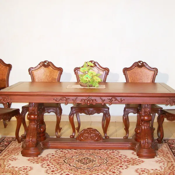 Ghế không tay cổ điển gỗ hương lưng nu nguyên tấm mẫu Napoleon