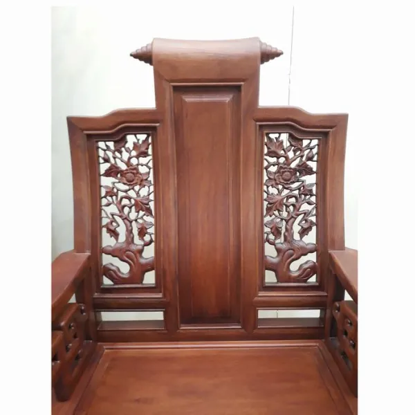 Salon gỗ phong cách Á Đông 6 món gỗ căm xe mẫu Phúc An