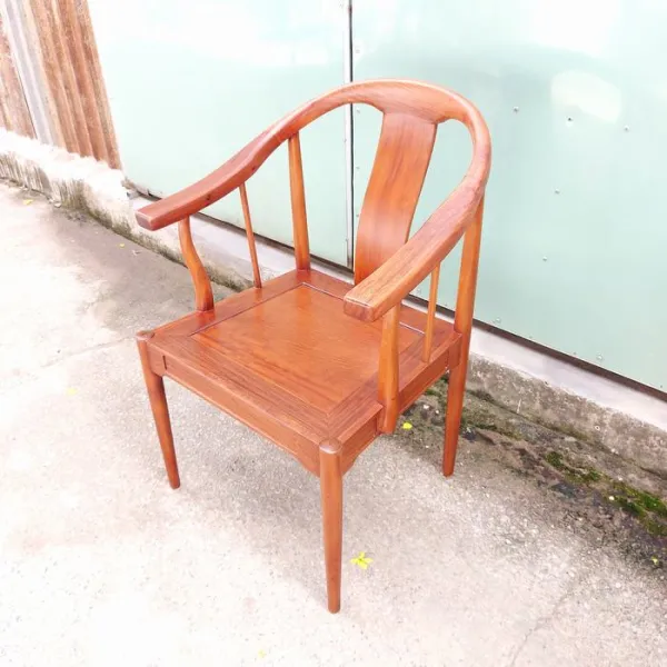 Bộ bàn bát giác hiện đại 4 ghế gỗ hương