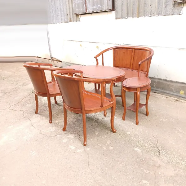 Salon hiện đại 6 món gỗ hương mẫu Tulip