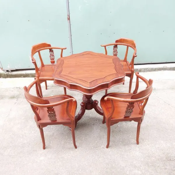 Ghế góc Mai gỗ căm xe