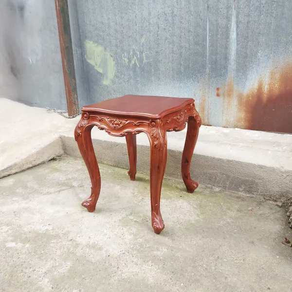Bàn phấn - Bàn trang điểm cổ điển gỗ hồng đào ốp nu mẫu Panama
