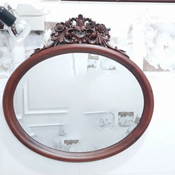 Khung gương ovan cổ điển mẫu Dion