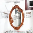Khung gương ovan cổ điển gỗ sồi mẫu Rosa