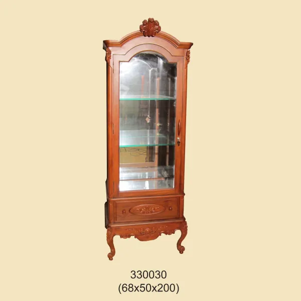 Tủ ly 1 cánh phong cách cổ điển châu Âu mẫu Con Két