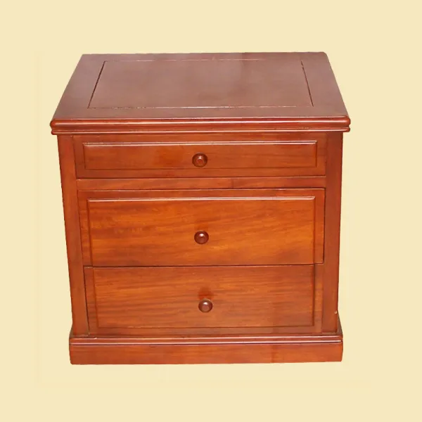 Tủ đầu giường phong cách hiện đại mẫu Naja gỗ hương