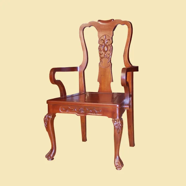 Ghế có tay phong cách cổ điển châu Âu mẫu Shiro