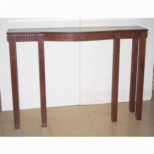 Bàn Console - Bàn trang trí cổ điển  gỗ hồng đào mẫu Slim
