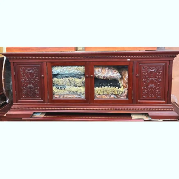 Kệ TV - Tủ búp phê cổ điển ngang 1m77 gỗ căm xe mẫu Rosa